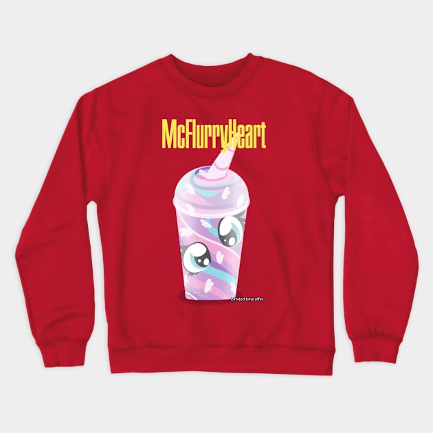 McFlurryHeart Crewneck Sweatshirt by LBRCloud